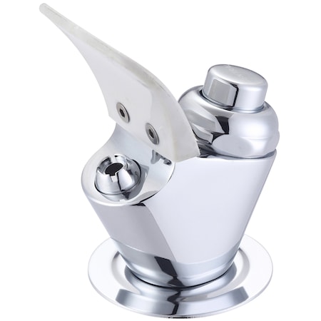 Central Brass Single Hole Drinking Faucet w/ Anti-Microbial Flexible Mouth Guard 3/8in IPS-Female 10361
